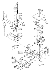 Delta 40-416 Diagram and Parts List for 40-416  Delta Saw