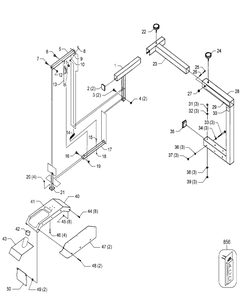 Delta 78-414 Type-1 Diagram and Parts List for 78-414 Type-1 Delta Saw