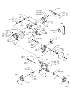 Delta 36-960l Diagram and Parts List for 36-960L  Delta Saw