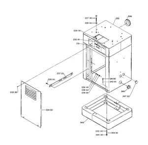 Delta Afm63 Diagram and Parts List for AFM63  Delta Planer Jointer