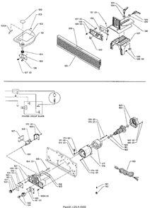 Part Location Diagram of 1345908 Delta Motor Assembly