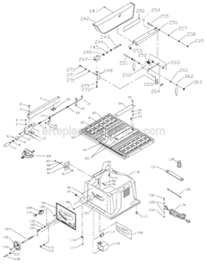 Part Location Diagram of 491718-00 DeWALT Handle