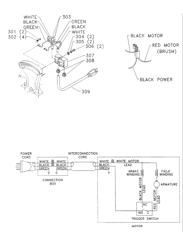 Delta 33-060 Diagram and Parts List for 33-060  Delta Saw