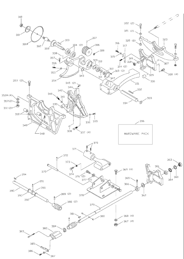 Delta 36-730 Diagram and Parts List for 36-730  Delta Saw