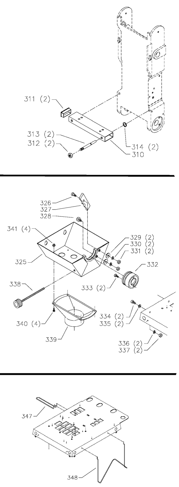 Delta 31-280 Diagram and Parts List for 31-280  Delta Sander Grinder