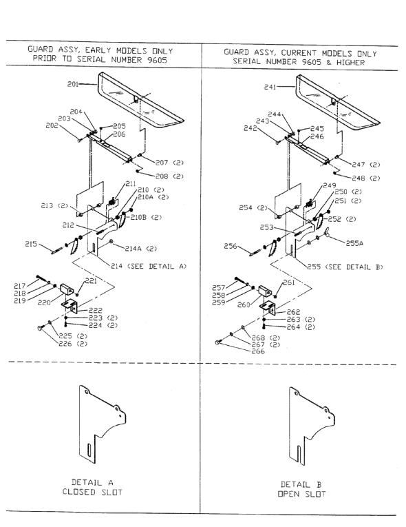 Delta 36-510 Diagram and Parts List for 36-510  Delta Saw