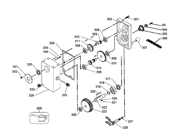 Delta 22-790x Type-1 Diagram and Parts List for 22-790X Type-1 Delta Planer Jointer