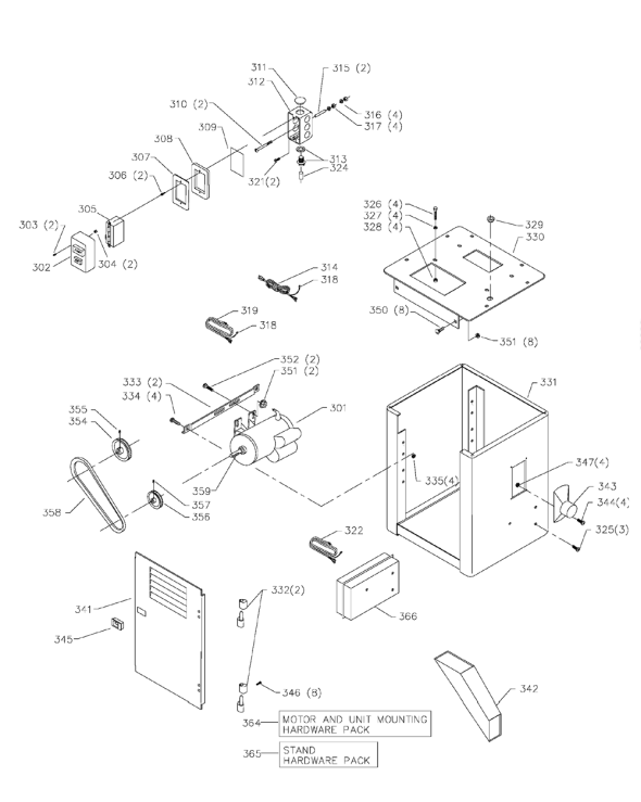 Delta 28-248 Diagram and Parts List for 28-248  Delta Saw