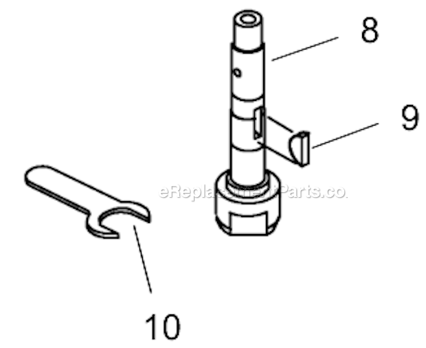 Page C Diagram and Parts List for 12L1201-32  Dotco Angle Grinder
