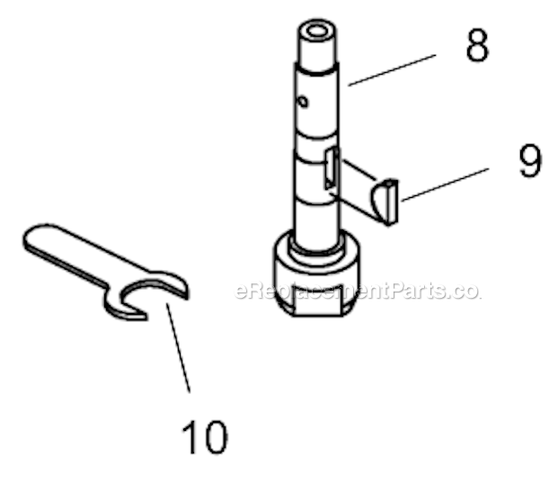 Page C Diagram and Parts List for 12L1281-32  Dotco Angle Grinder