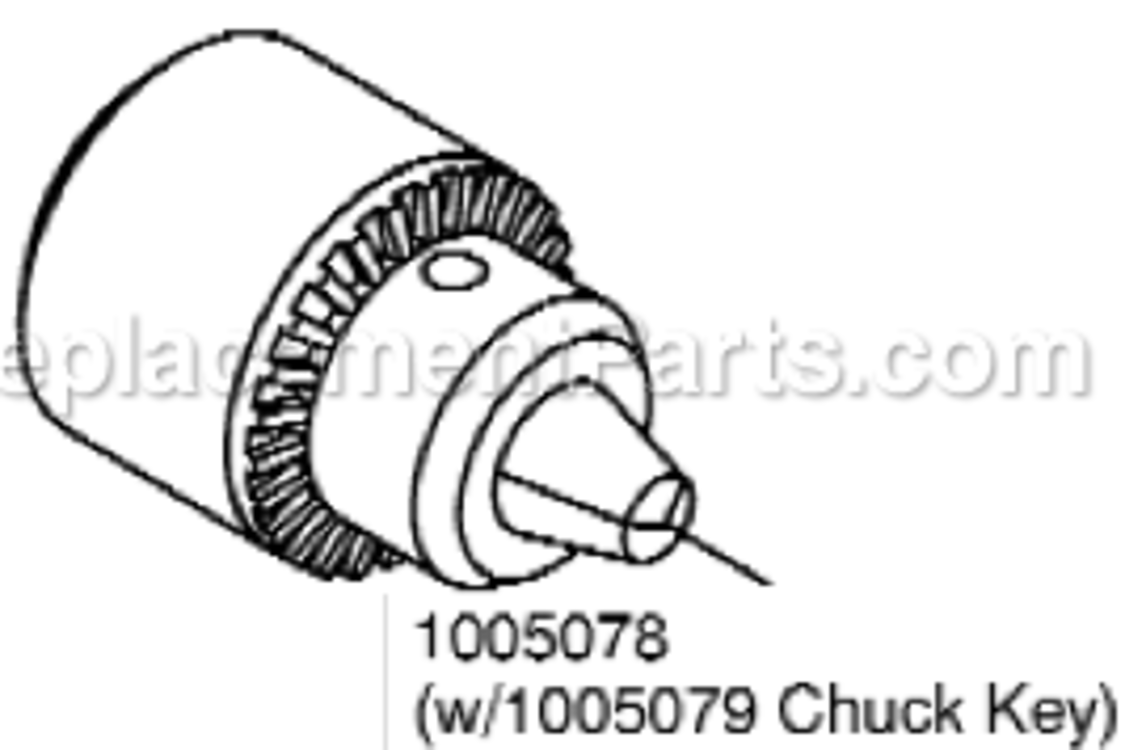 Page D Diagram and Parts List for 14CFS95-38  Dotco Drill