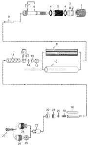 Part Location Diagram of 967 Dotco Lock Ring