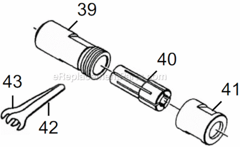 Page B Diagram and Parts List for 12L1093-01  Dotco Sander Polisher