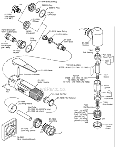 Part Location Diagram of 04-1045 Dotco Lock Ring Sleeve
