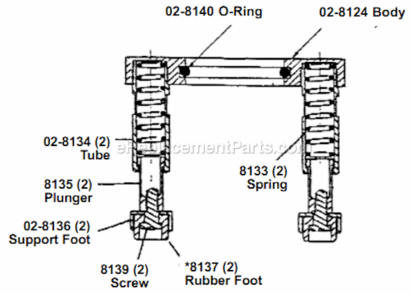 Page C Diagram and Parts List for 14CFS60-95  Dotco Riveter