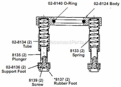 Page C Diagram and Parts List for 14CFS60-98  Dotco Riveter