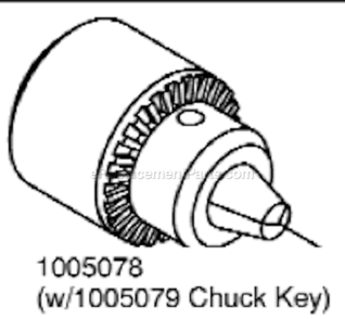 Page D Diagram and Parts List for 14CFS91-38  Dotco Drill