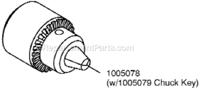 Page D Diagram and Parts List for 14CFS96-38  Dotco Drill