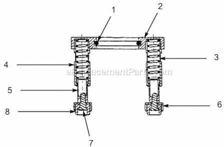 Page C Diagram and Parts List for 14CNL60-95  Dotco Riveter
