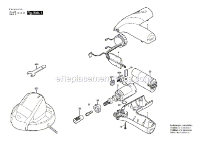 Part Location Diagram of 2610930692 Bosch Tool SINGLE-HEAD ENG. WRENCH