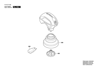 Part Location Diagram of 26150510AA Dremel Charger