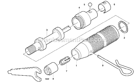 Page A Diagram and Parts List for 2615000236  Dremel Multi-Tool