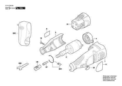 Part Location Diagram of 2610041704 Dremel Label
