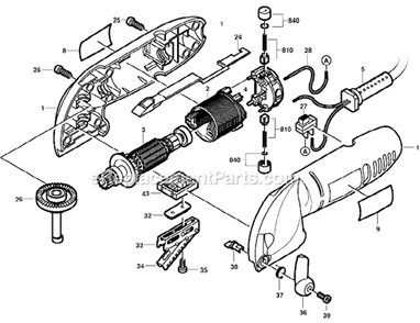 Part Location Diagram of 2615298865 Dremel Reference Plate