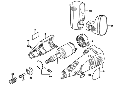 Fig-0 Diagram and Parts List for 770 F013770003 Dremel Router