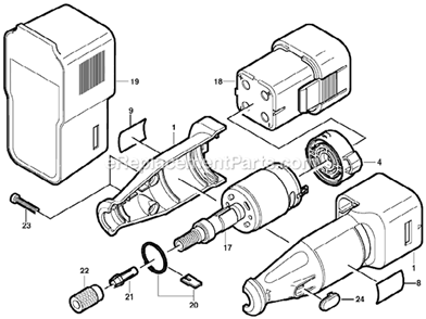 Part Location Diagram of 2610967952 Dremel Sealing Cap