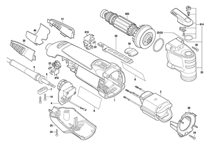 Fig-0 Diagram and Parts List for MM45-06 F013MM4500 Dremel Router