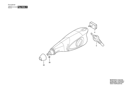 Section 1 Diagram and Parts List for 290-01120VE F 013 029 001 Dremel Beveler