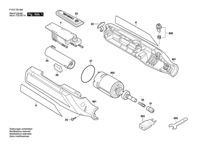 Part Location Diagram of 1605A000CT Dremel Electronic Module