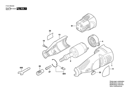 Part Location Diagram of 2610916374 Dremel Housing
