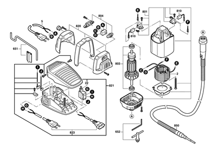 Fig-0 Diagram and Parts List for 9100-21 F013910000 Dremel Router