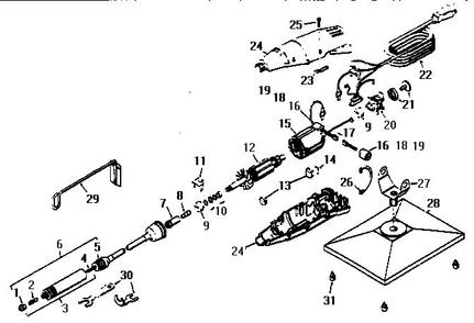 Part Location Diagram of 500022 Bosch BAFFLE
