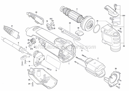 Part Location Diagram of 2610013910 Dremel Speed Governor