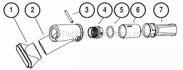 Page B Diagram and Parts List for 21016  Dynabrade Sander Polisher