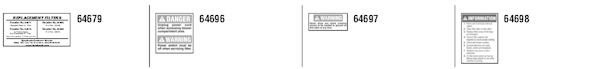Page B Diagram and Parts List for 64205  Dynabrade Sanding Table