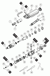 Part Location Diagram of 55892 Generac Bushing, Short Snap