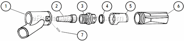 Page B Diagram and Parts List for 10333  Dynabrade Sander Polisher