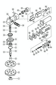 Part Location Diagram of 97547 Dynabrade Spacer