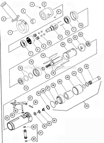 Page A Diagram and Parts List for 13204  Dynabrade Sander Polisher
