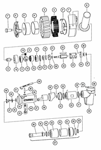 Page A Diagram and Parts List for 13320  Dynabrade Sander Polisher