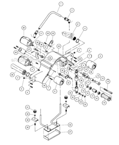 Part Location Diagram of 14337 Dynabrade Mount