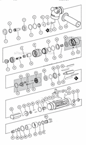Page A Diagram and Parts List for 51391  Dynabrade Sander Polisher