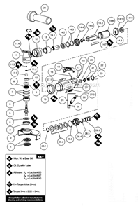 Part Location Diagram of 53593 Dynabrade 4" CUT-OFF GUARD ASY