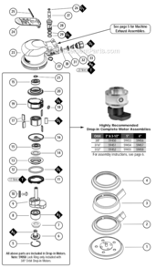 Page A Diagram and Parts List for 59006  Dynabrade Sander Polisher