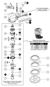 Page A Diagram and Parts List for 59011  Dynabrade Sander Polisher
