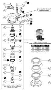 Page A Diagram and Parts List for 59021  Dynabrade Sander Polisher